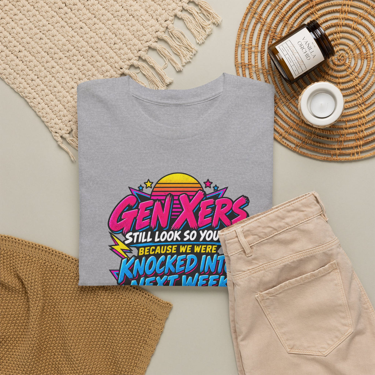 Gen Xers Retro Graphic Tee — “Still Look So Young… Missing Several Decades”