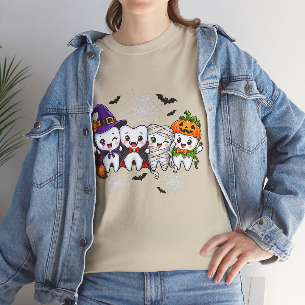Halloween Teeth T-Shirt | Cute Dental Costume Graphic