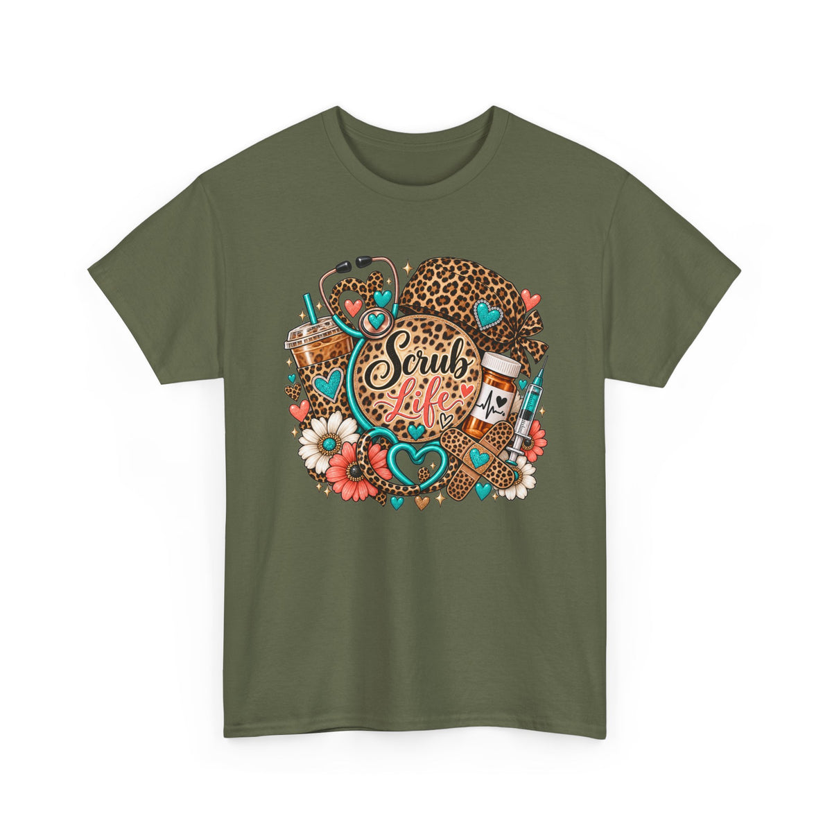 Scrub Life Graphic Tee