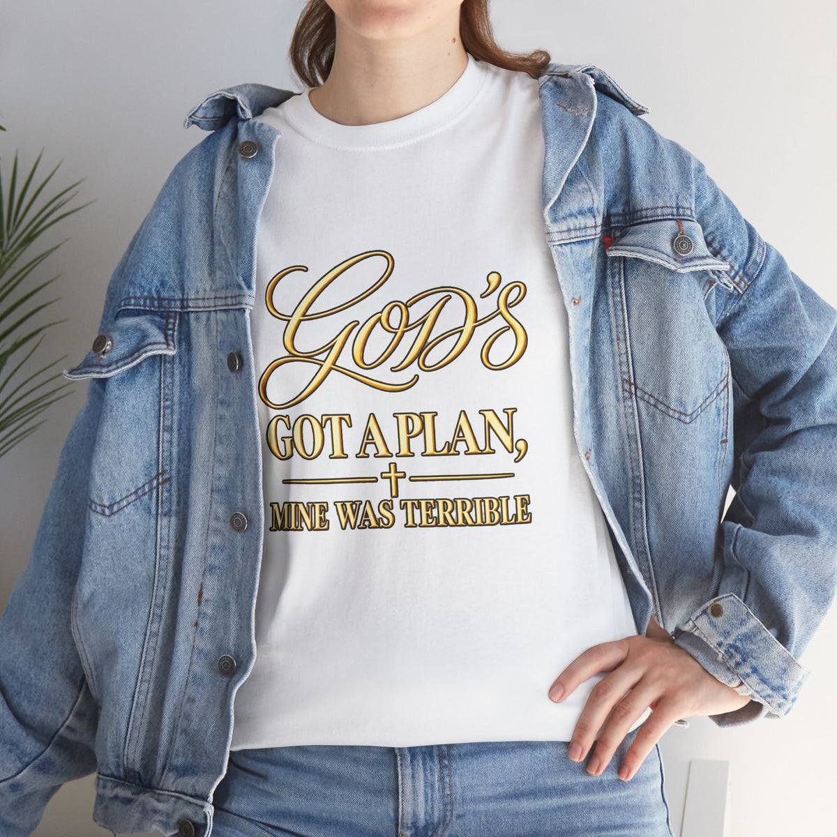 God's Got a Plan T‑Shirt — Inspirational Christian Faith Tee