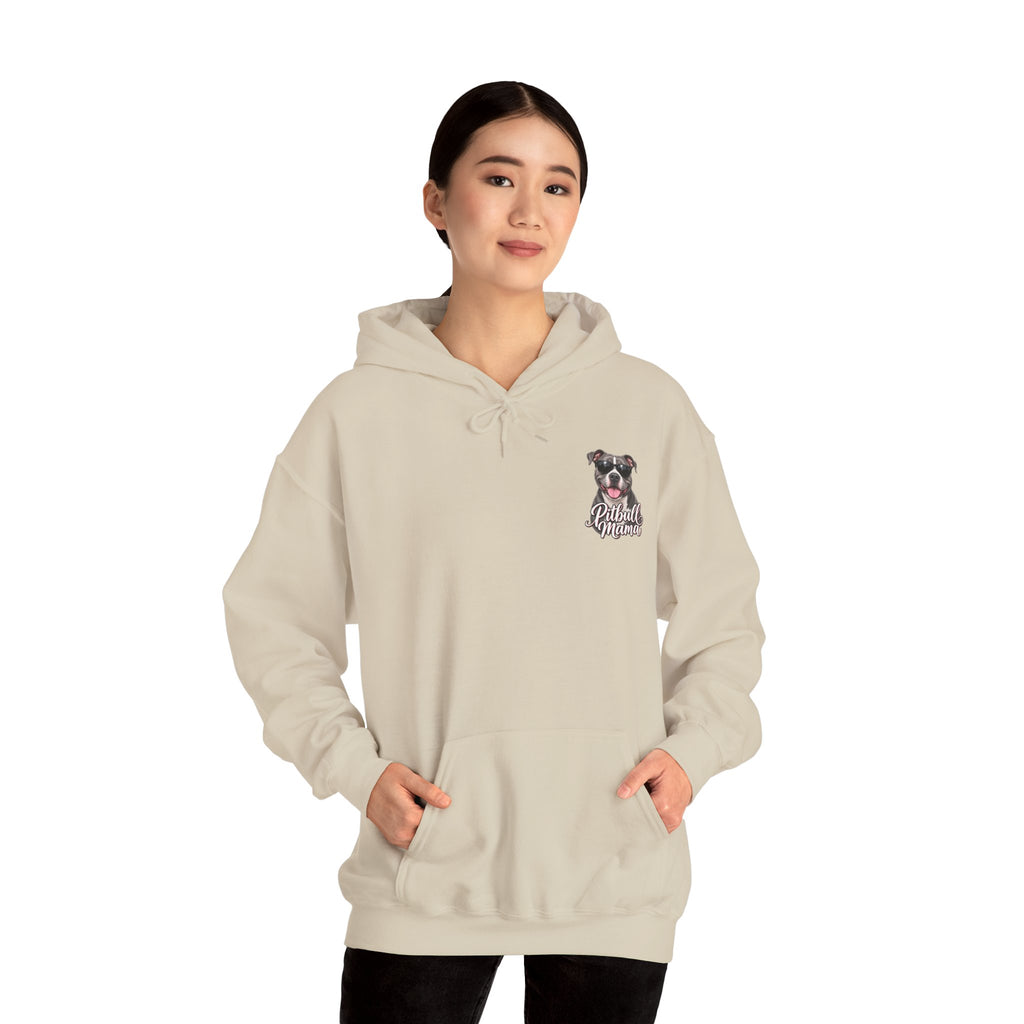 Pitbull Mama Hoodie — Cute Pitbull Dog Mom Pullover