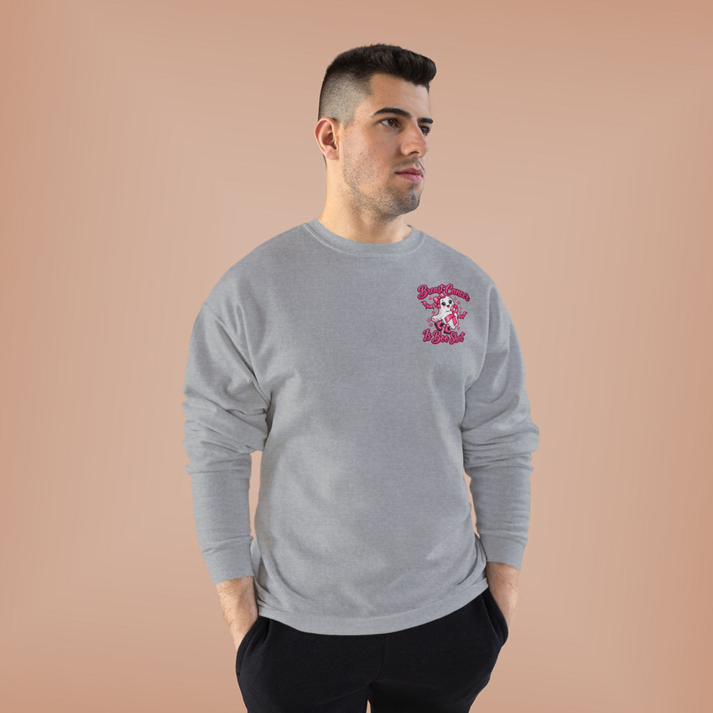 Breast Cancer Awareness Crewneck Sweatshirt – "In October We Wear Pink"