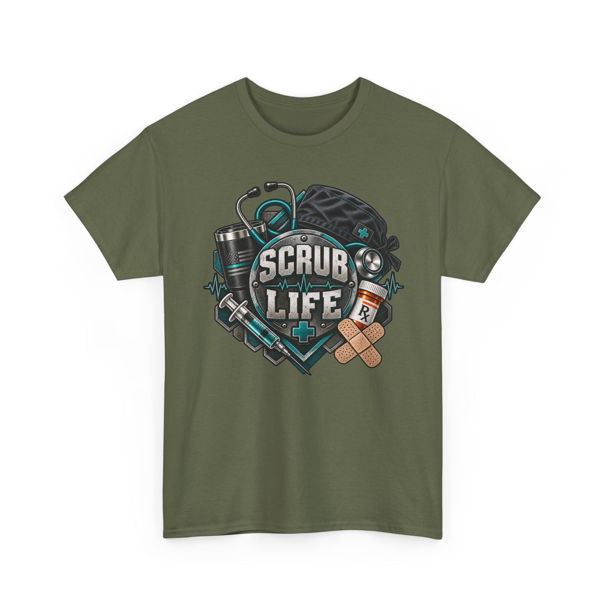 Scrub Life T-Shirt – Nurse & Healthcare Worker Graphic Tee