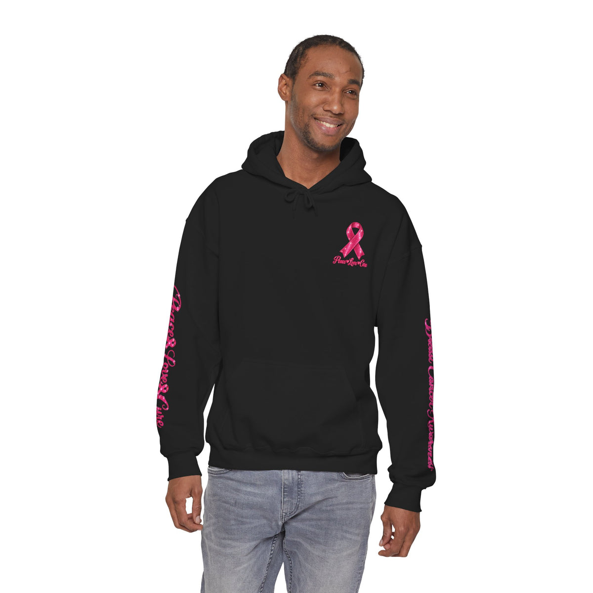 Pink Ribbon Breast Cancer Awareness Hoodie