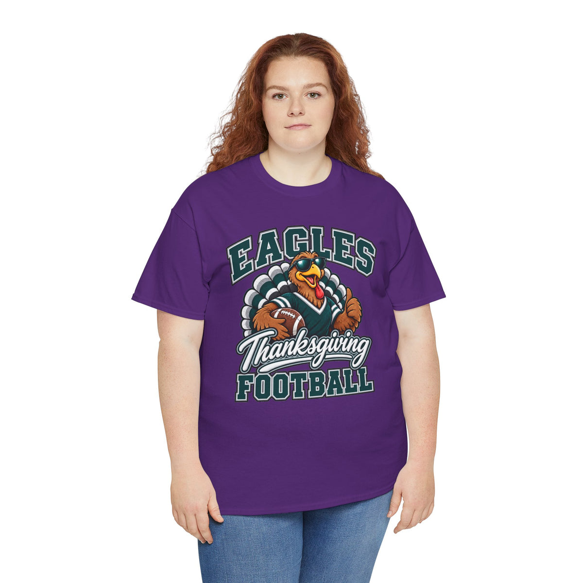 Eagles Thanksgiving Football Tee