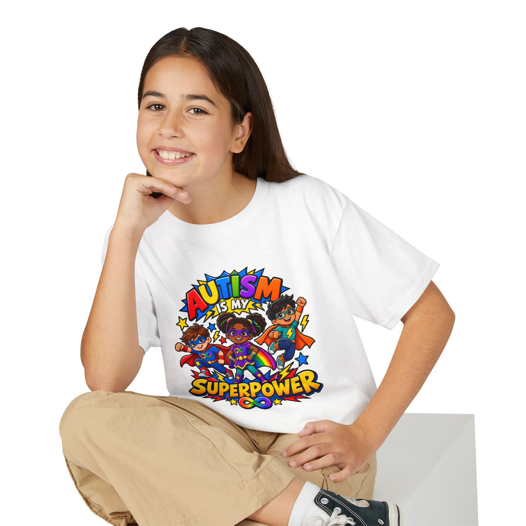 Autism Is My Superpower Youth T-Shirt