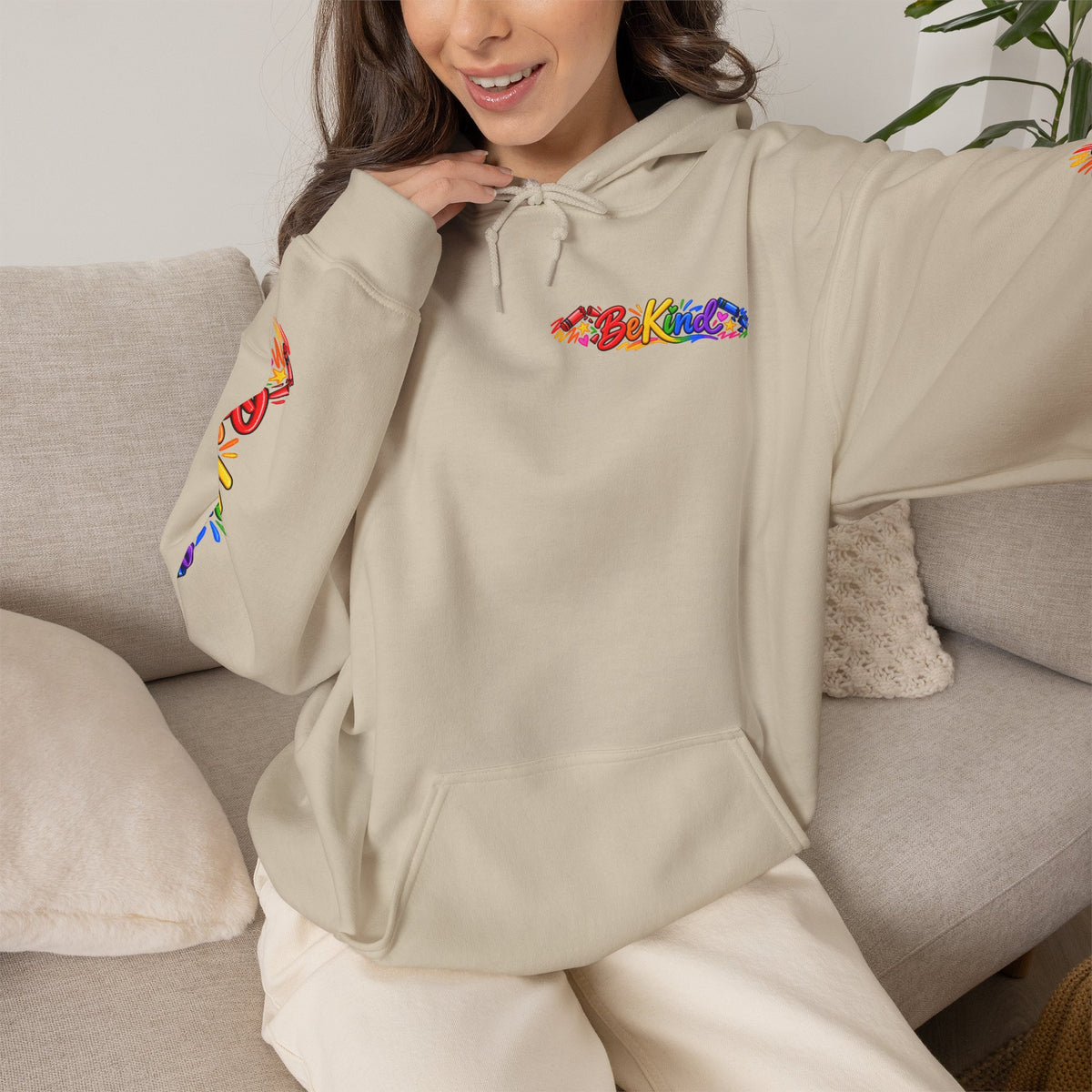 Broken Crayons Still Colorful Rainbow Art Hoodie