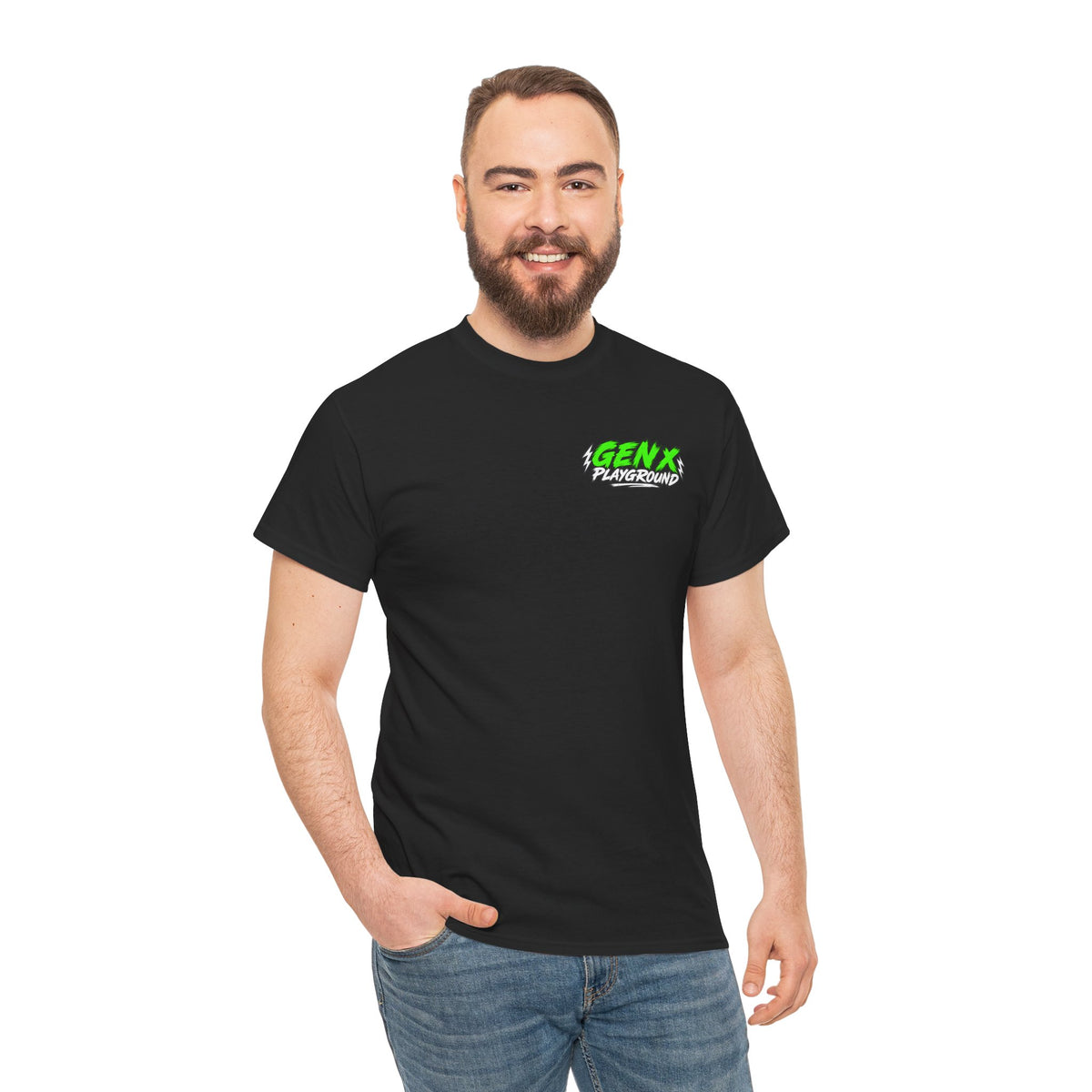 Gen X Playground T‑Shirt — "Welcome to the Gen X Playground" Graphic Tee