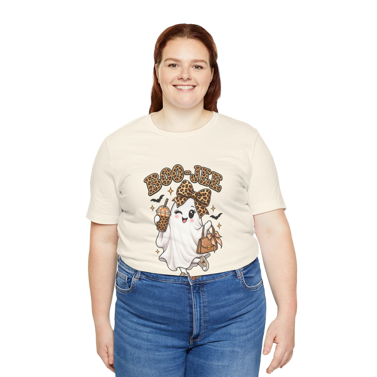 Boo-Jee Leopard Ghost Tee
