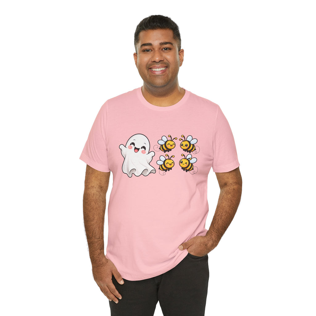 Boo & Bees Halloween Tee – Cute Ghost & Bee Shirt | Spooky Season Must-Have