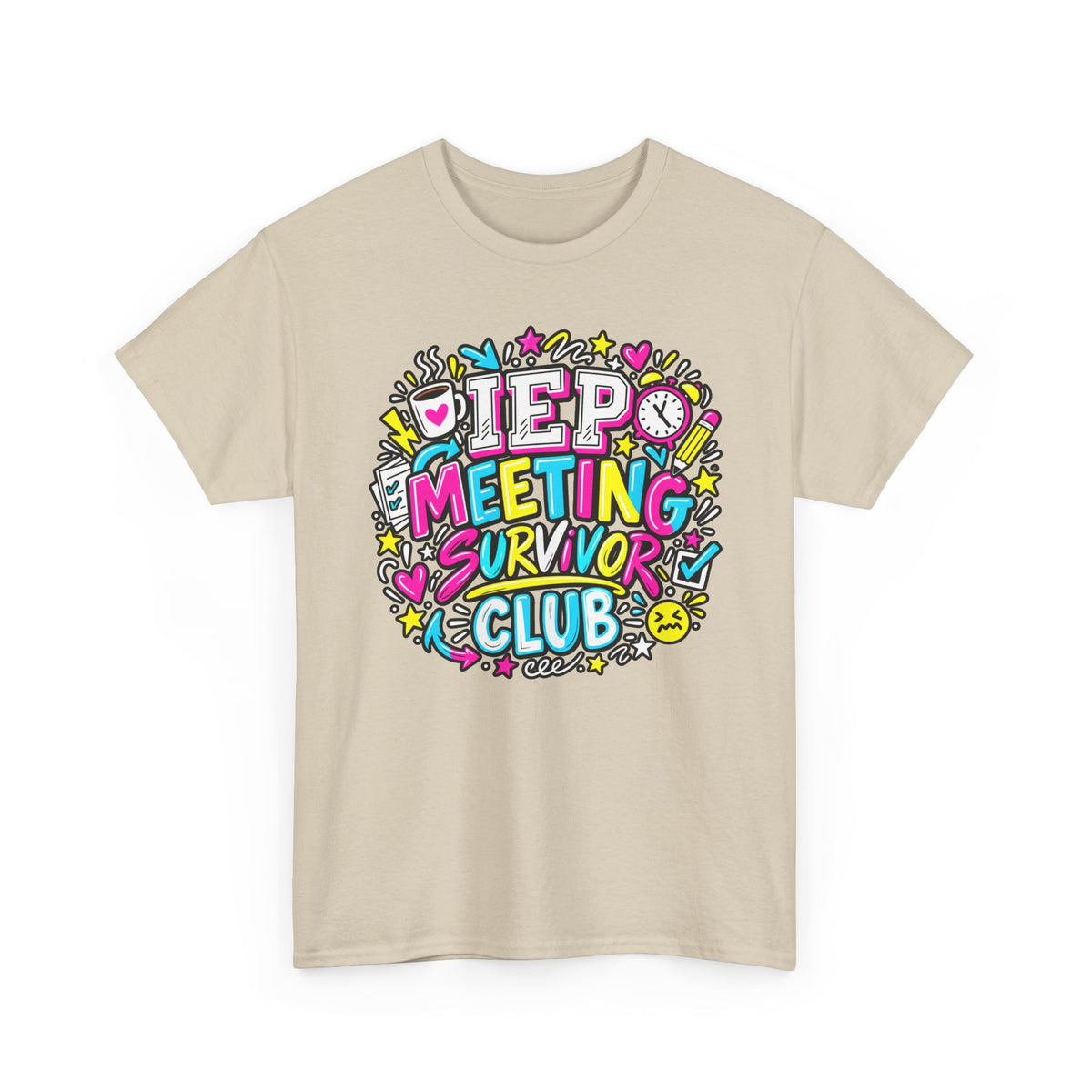 Video Meeting Survivor Club T-Shirt — Funny Remote Work Tee