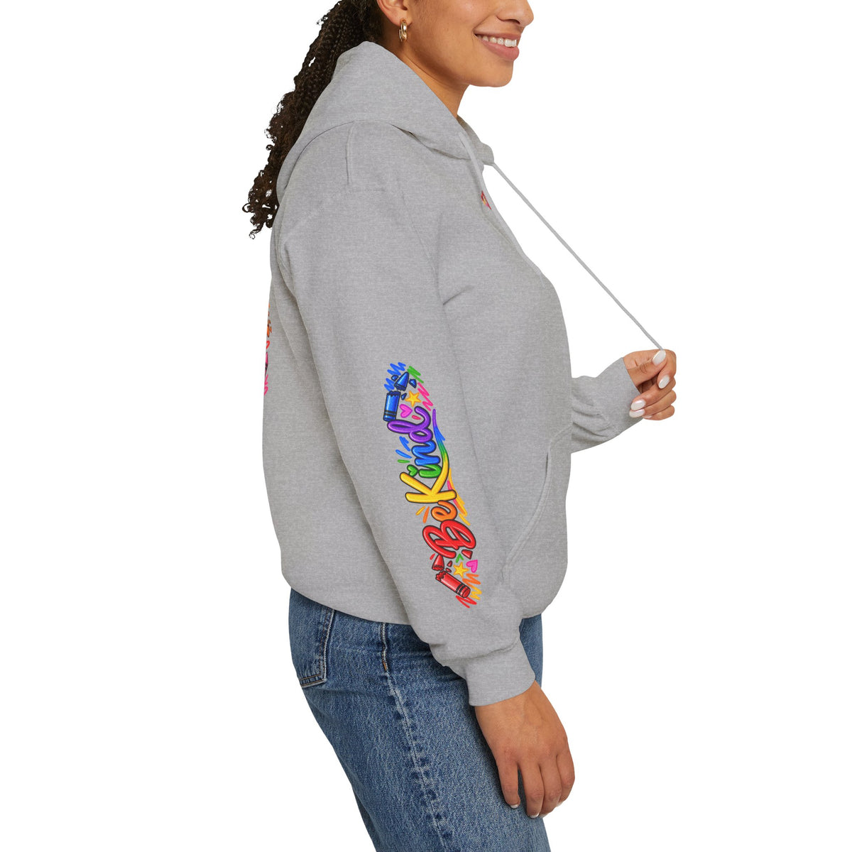 Broken Crayons Still Colorful Rainbow Art Hoodie