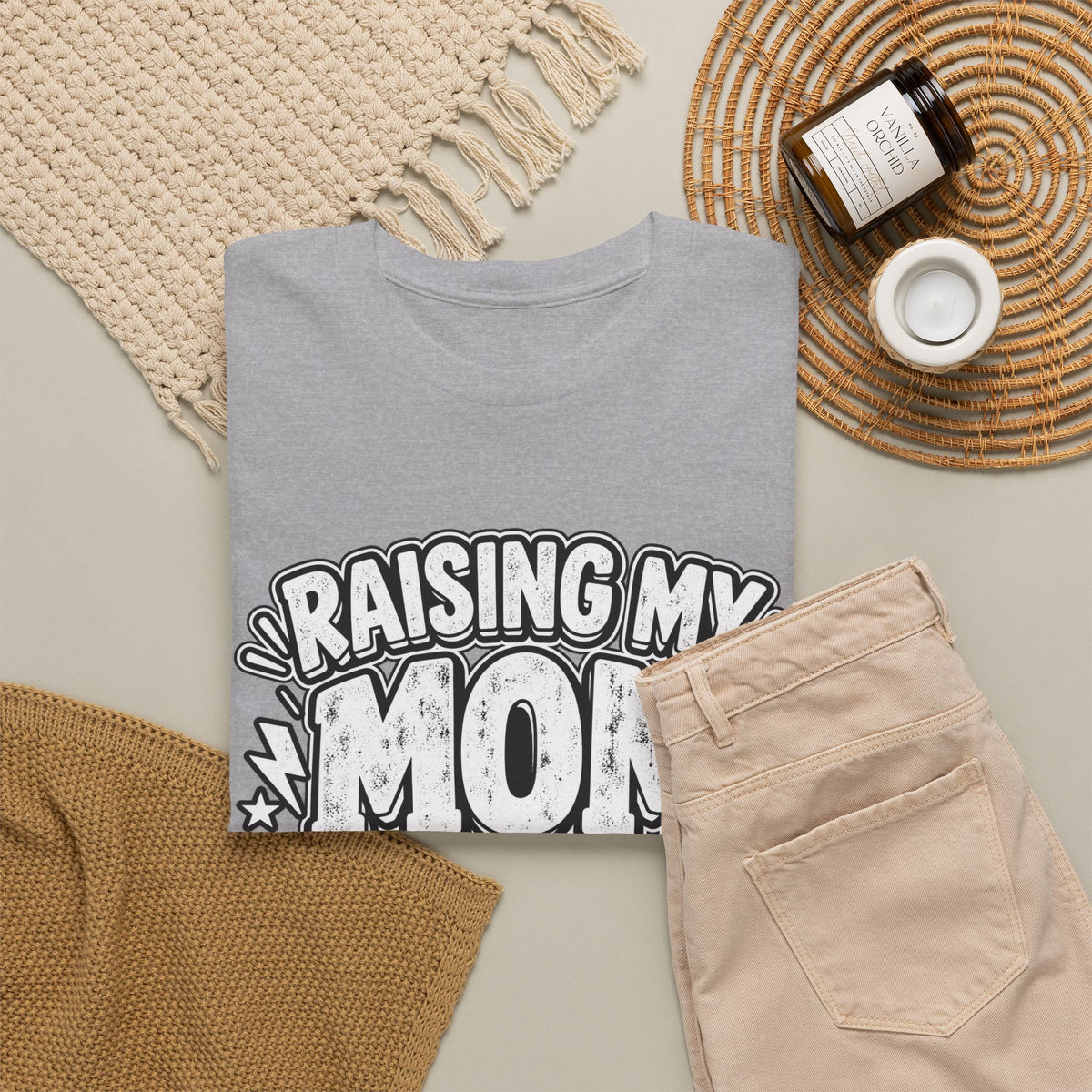 Raising My Mom Is So Hard Tee — Funny Mother-Son Humor Gift