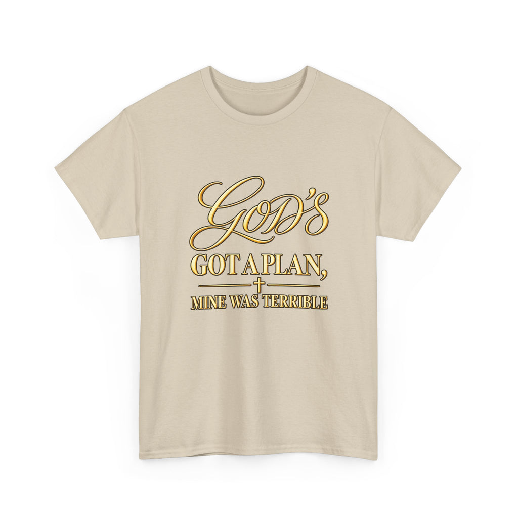 God's Got a Plan T‑Shirt — Inspirational Christian Faith Tee