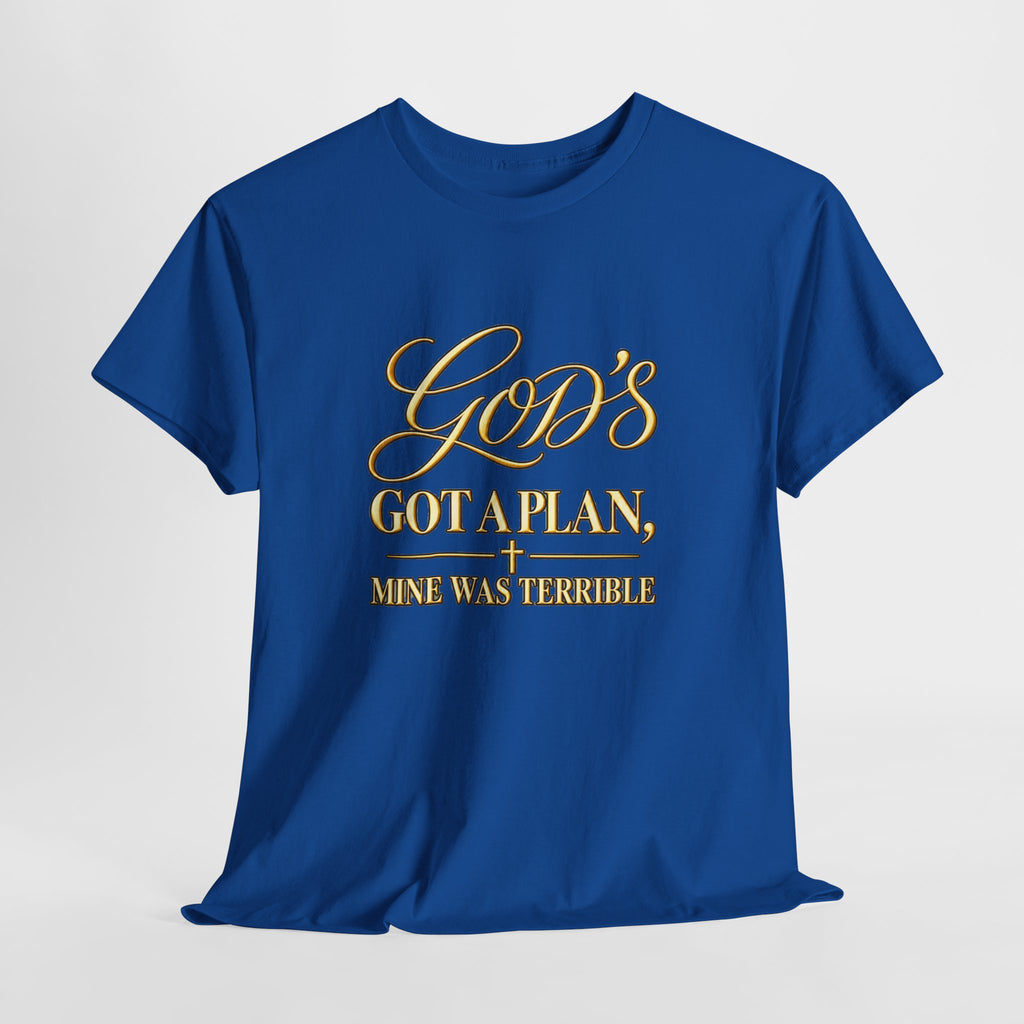 God's Got a Plan T‑Shirt — Inspirational Christian Faith Tee
