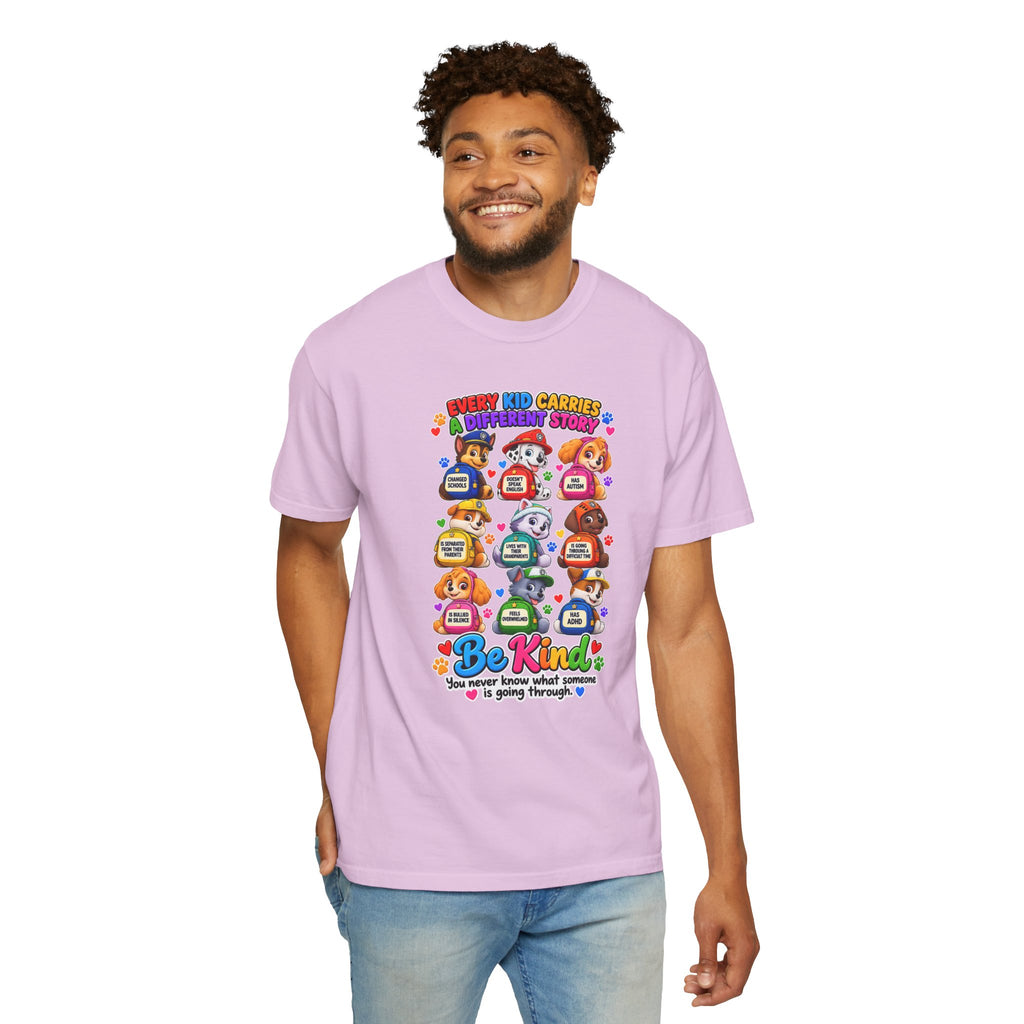 Be Kind Every Kid Carries Inspirational T-Shirt
