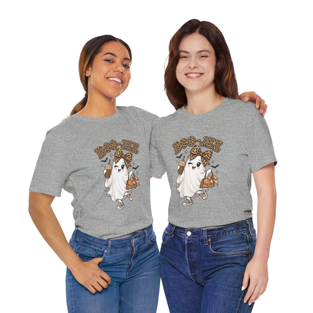 Boo-Jee Leopard Ghost Tee