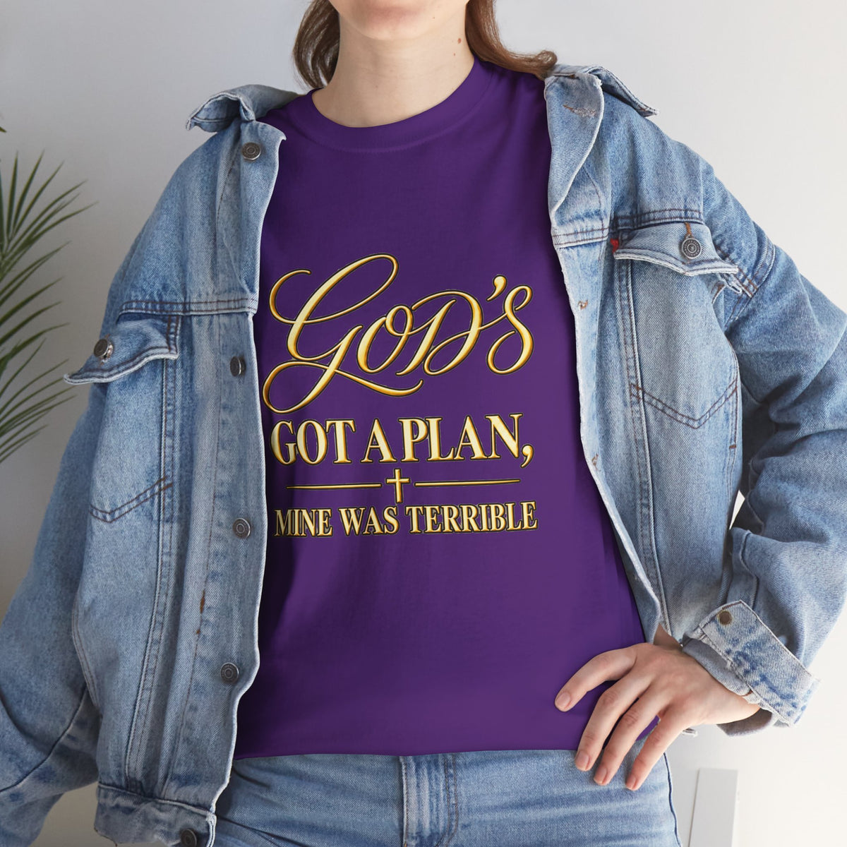 God's Got a Plan T‑Shirt — Inspirational Christian Faith Tee