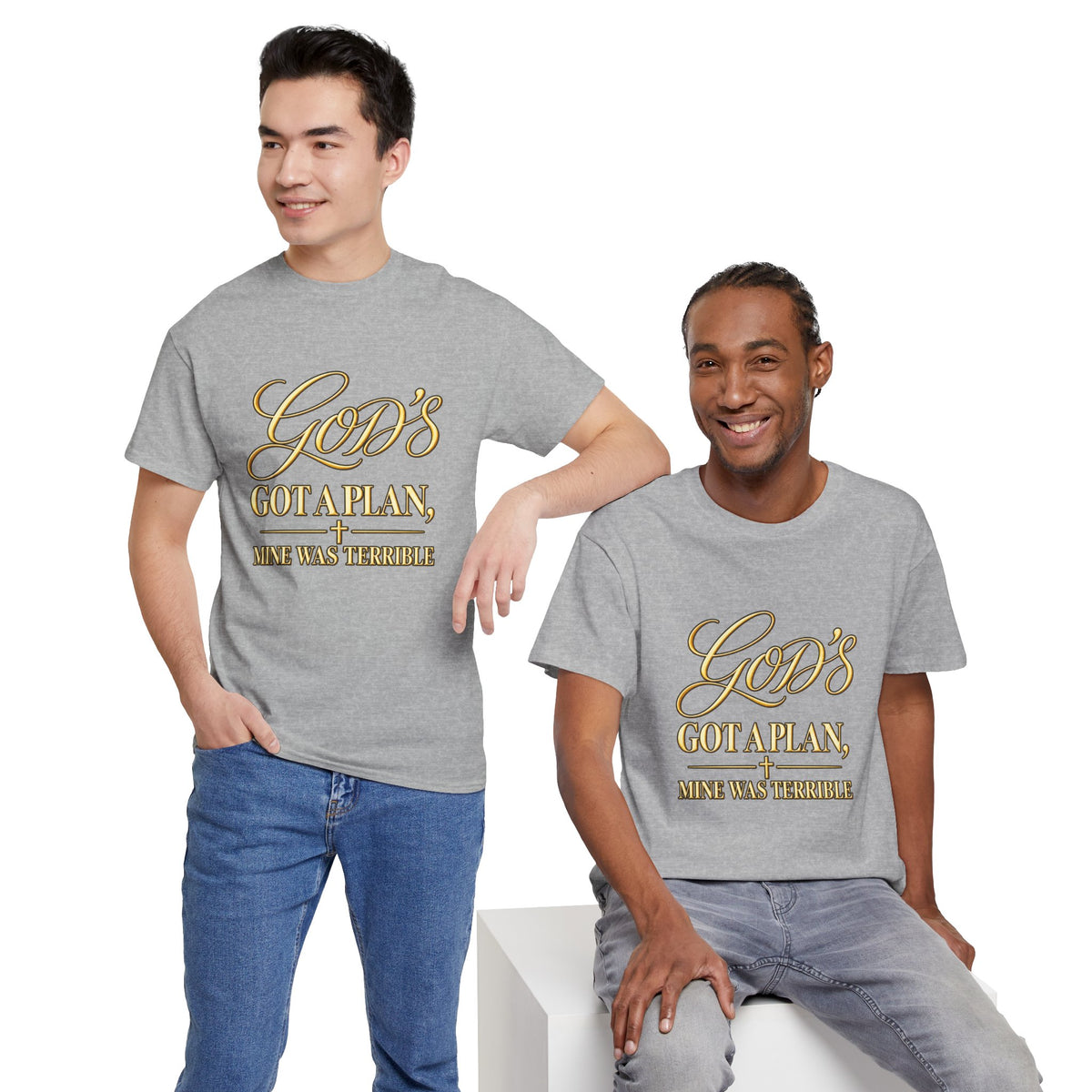 God's Got a Plan T‑Shirt — Inspirational Christian Faith Tee