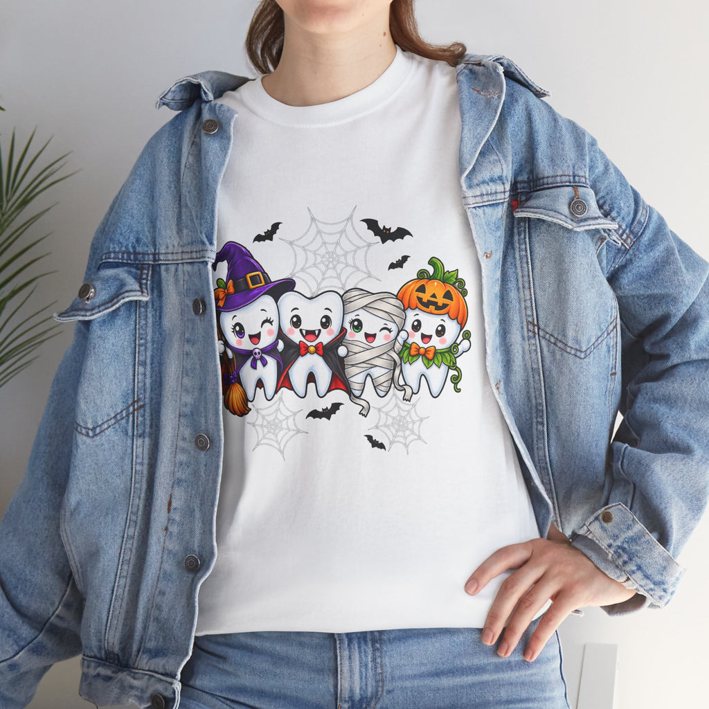 Halloween Teeth T-Shirt | Cute Dental Costume Graphic