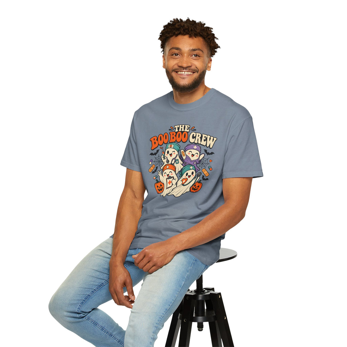 Halloween 'The Boo Boo Crew' Graphic T-Shirt