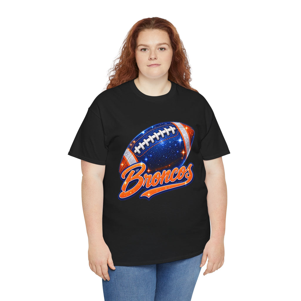 Broncos Football T-Shirt — Galaxy Football Graphic Tee