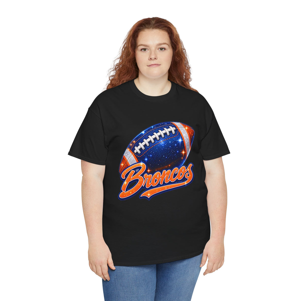 Broncos Football T-Shirt — Galaxy Football Graphic Tee