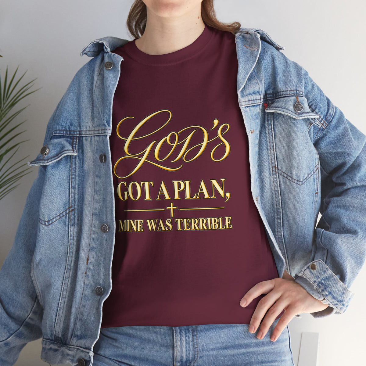 God's Got a Plan T‑Shirt — Inspirational Christian Faith Tee