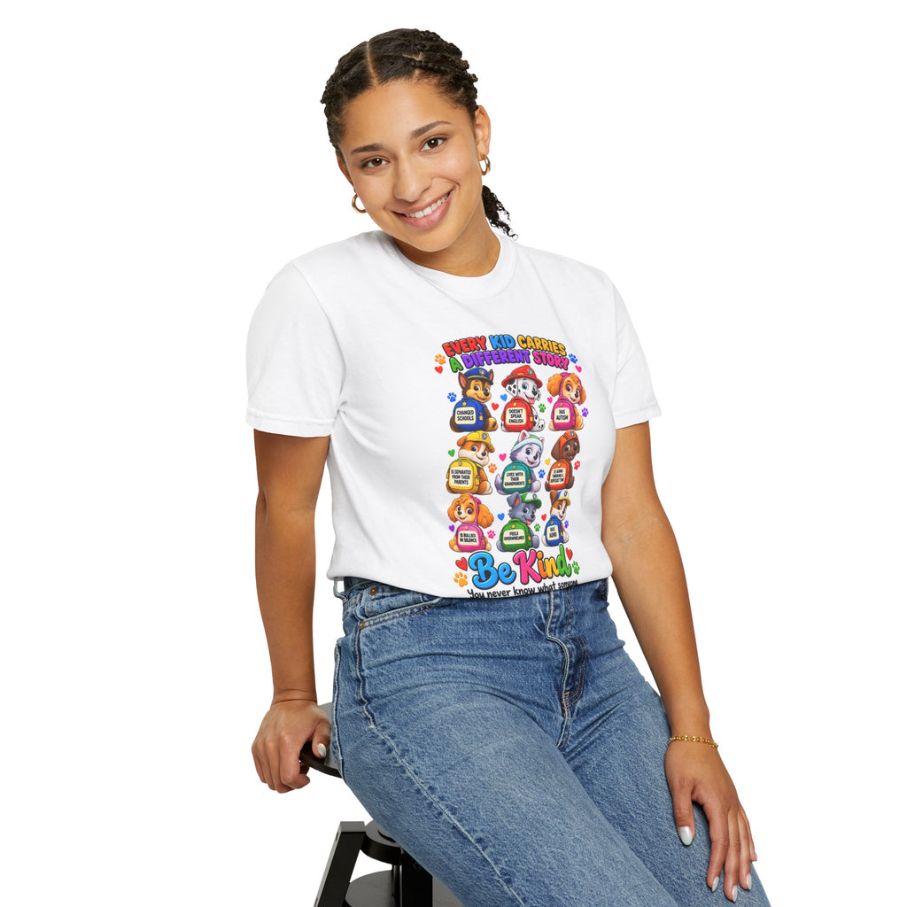 Be Kind Every Kid Carries Inspirational T-Shirt