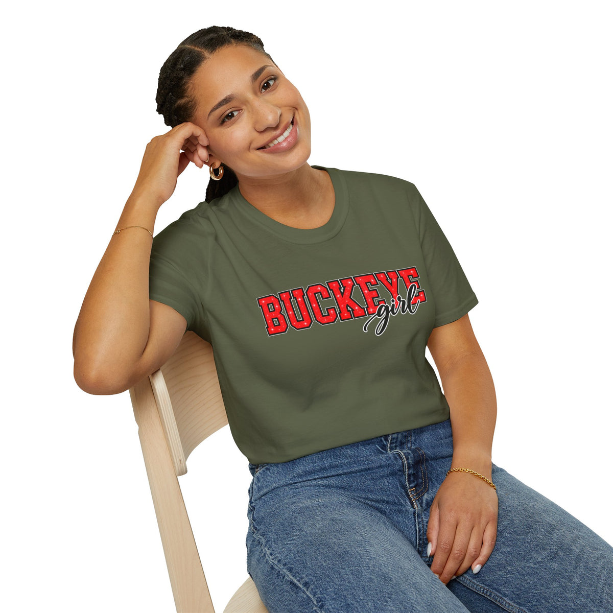 Buckeye Girl T-Shirt — Ohio State Football Fan Tee