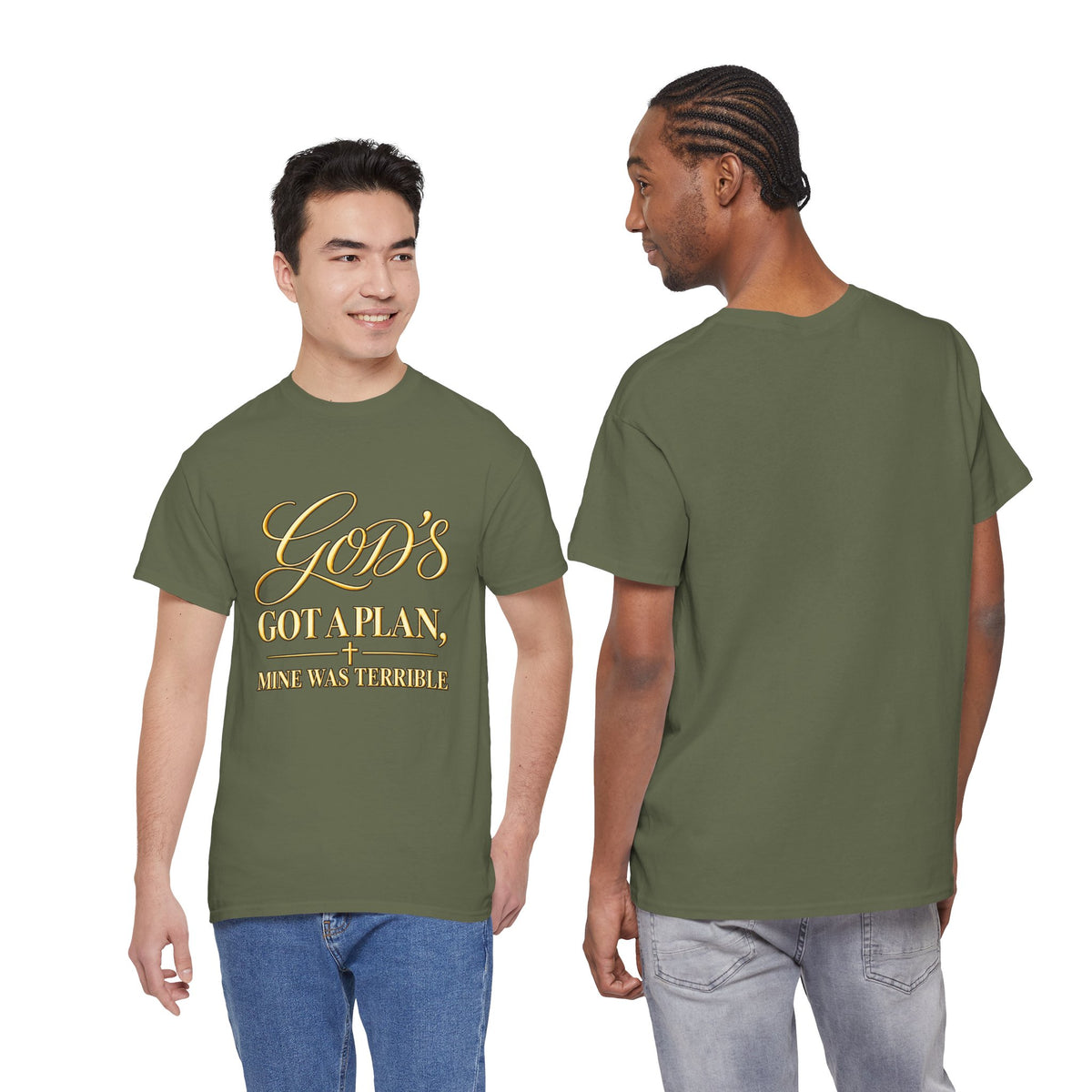 God's Got a Plan T‑Shirt — Inspirational Christian Faith Tee
