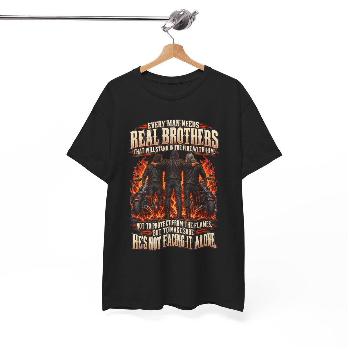 Real Brothers Graphic T-Shirt – Brotherhood and Strength