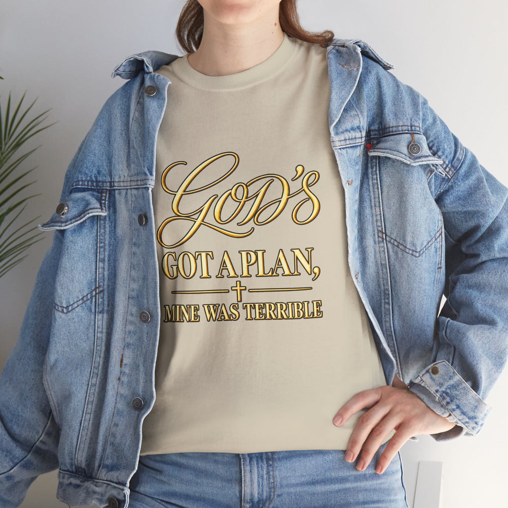 God's Got a Plan T‑Shirt — Inspirational Christian Faith Tee