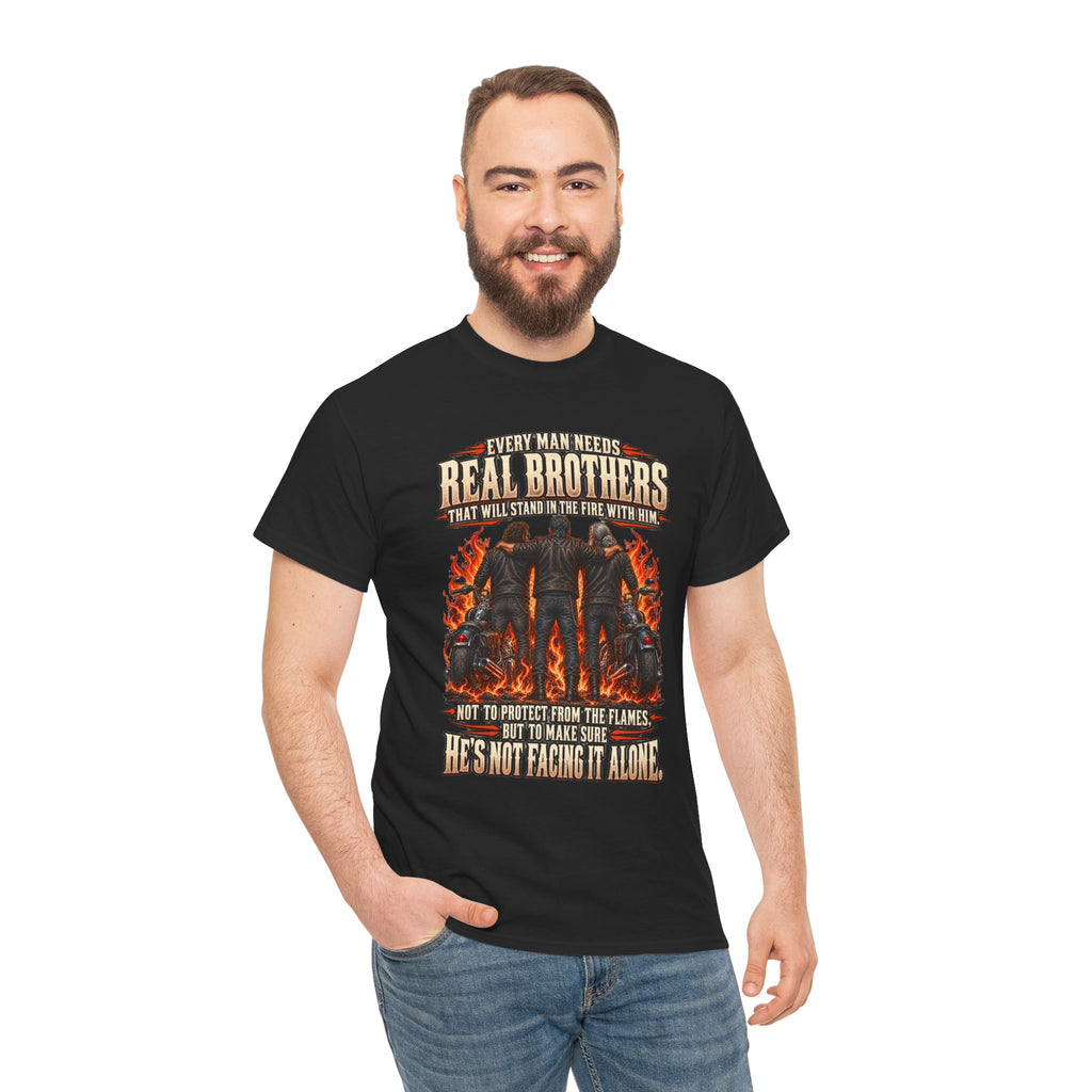 Real Brothers Graphic T-Shirt – Brotherhood and Strength