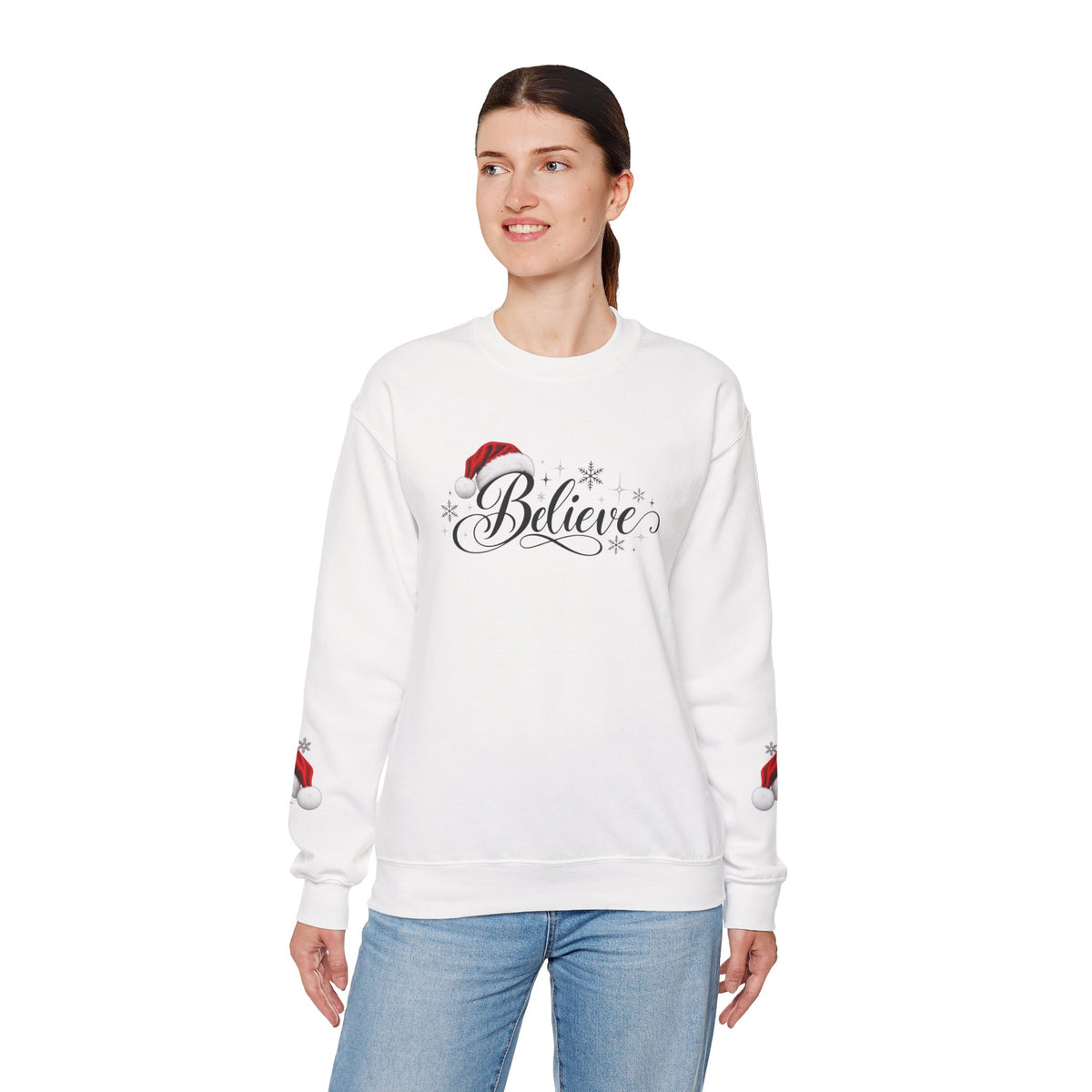 Believe Christmas Crewneck Sweatshirt