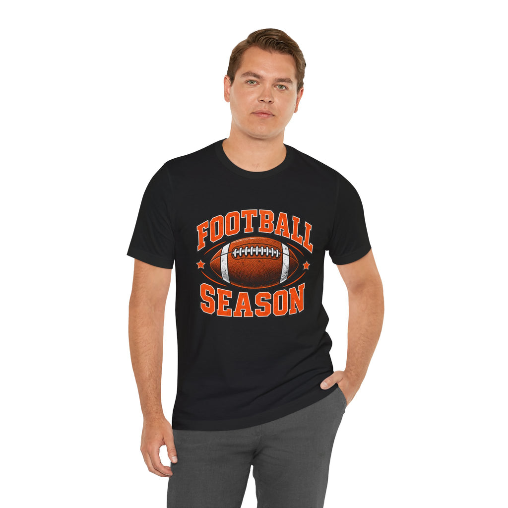 Football Season Tee – Vintage Football Graphic Shirt