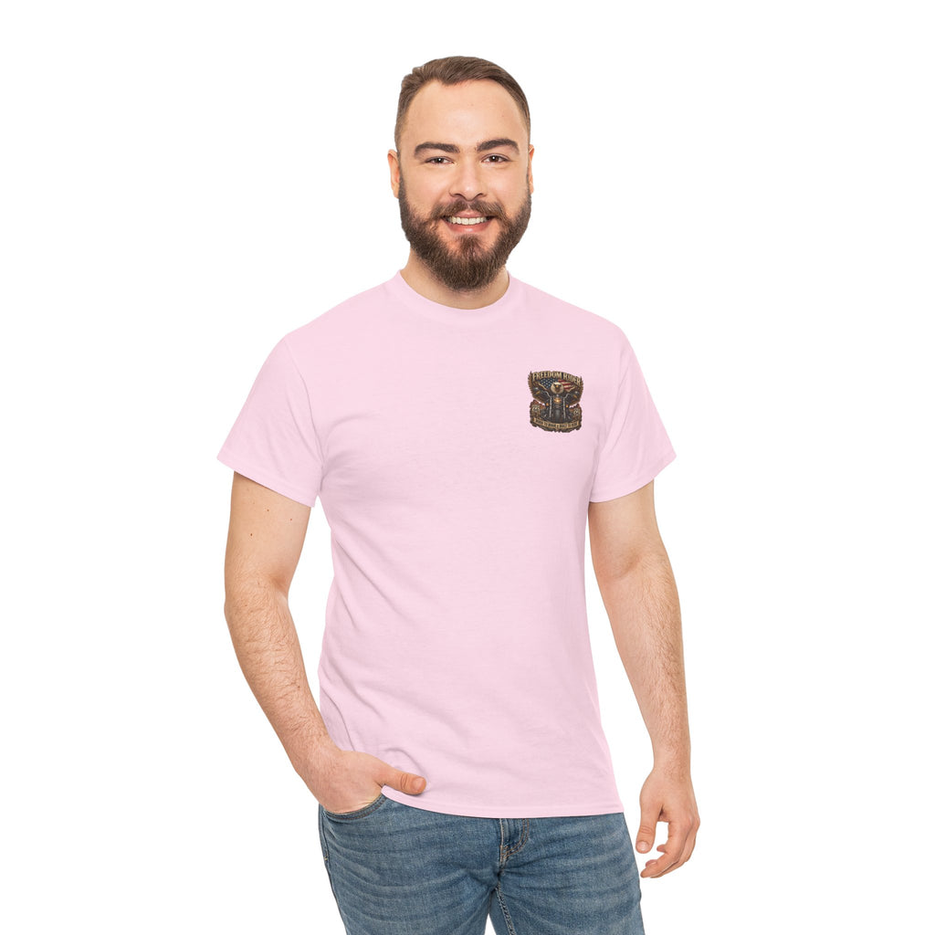 Freedom Rider Motorcycle T‑Shirt — Born to Roam Vintage Biker Tee