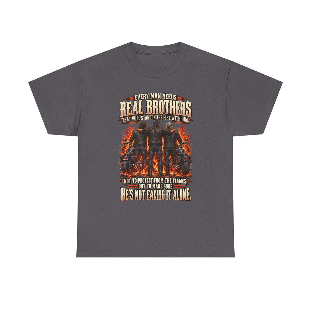 Real Brothers Graphic T-Shirt – Brotherhood and Strength