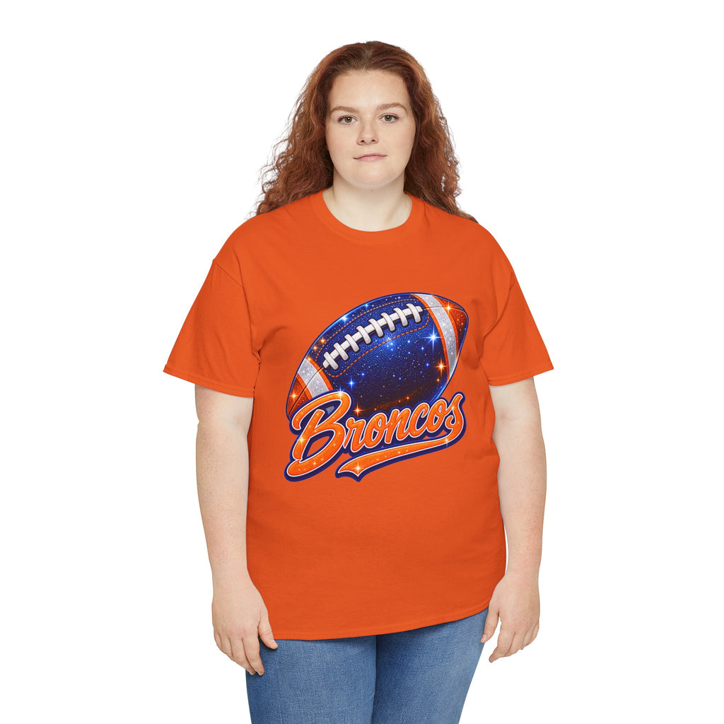 Broncos Football T-Shirt — Galaxy Football Graphic Tee