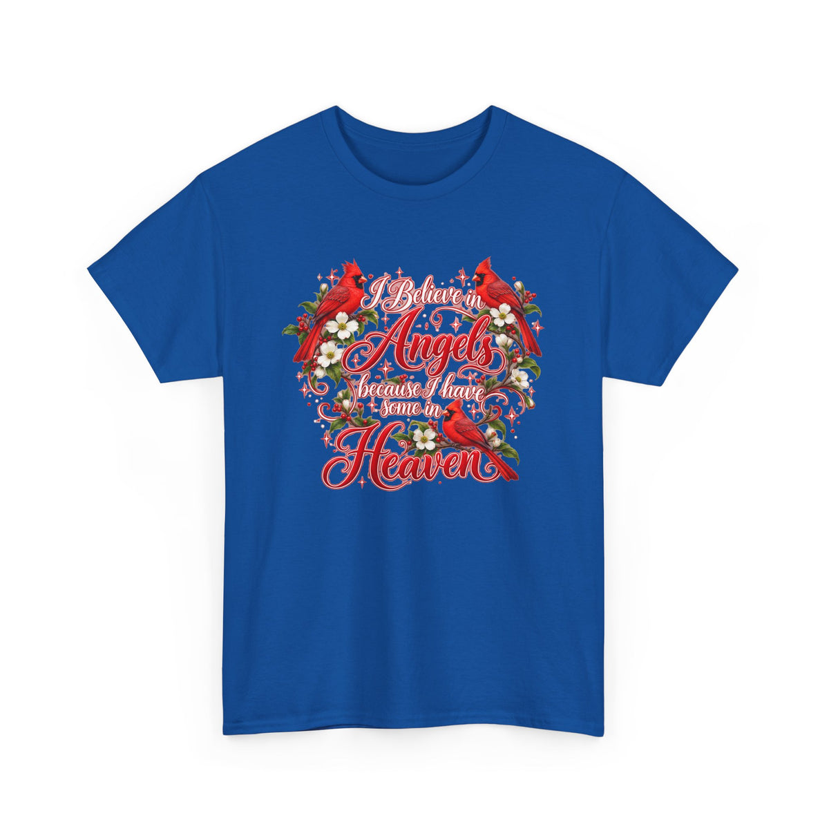 Angels from Heaven Cardinal Christmas T-Shirt