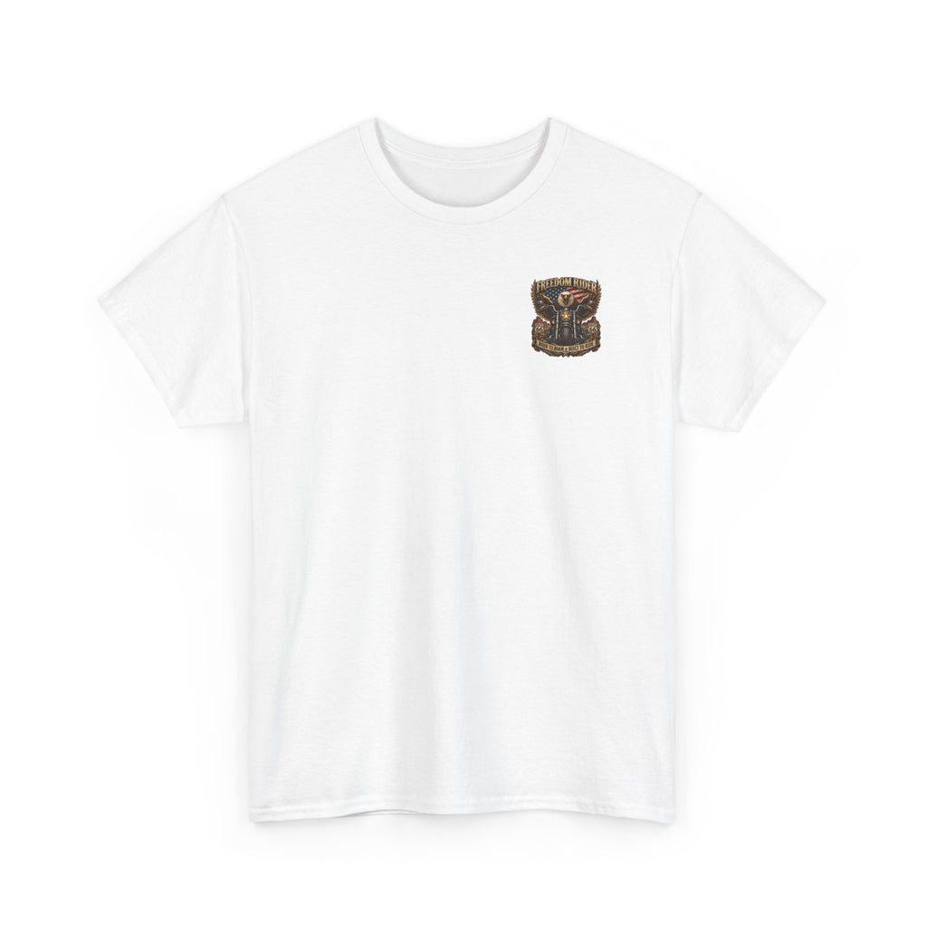 Freedom Rider Motorcycle T‑Shirt — Born to Roam Vintage Biker Tee