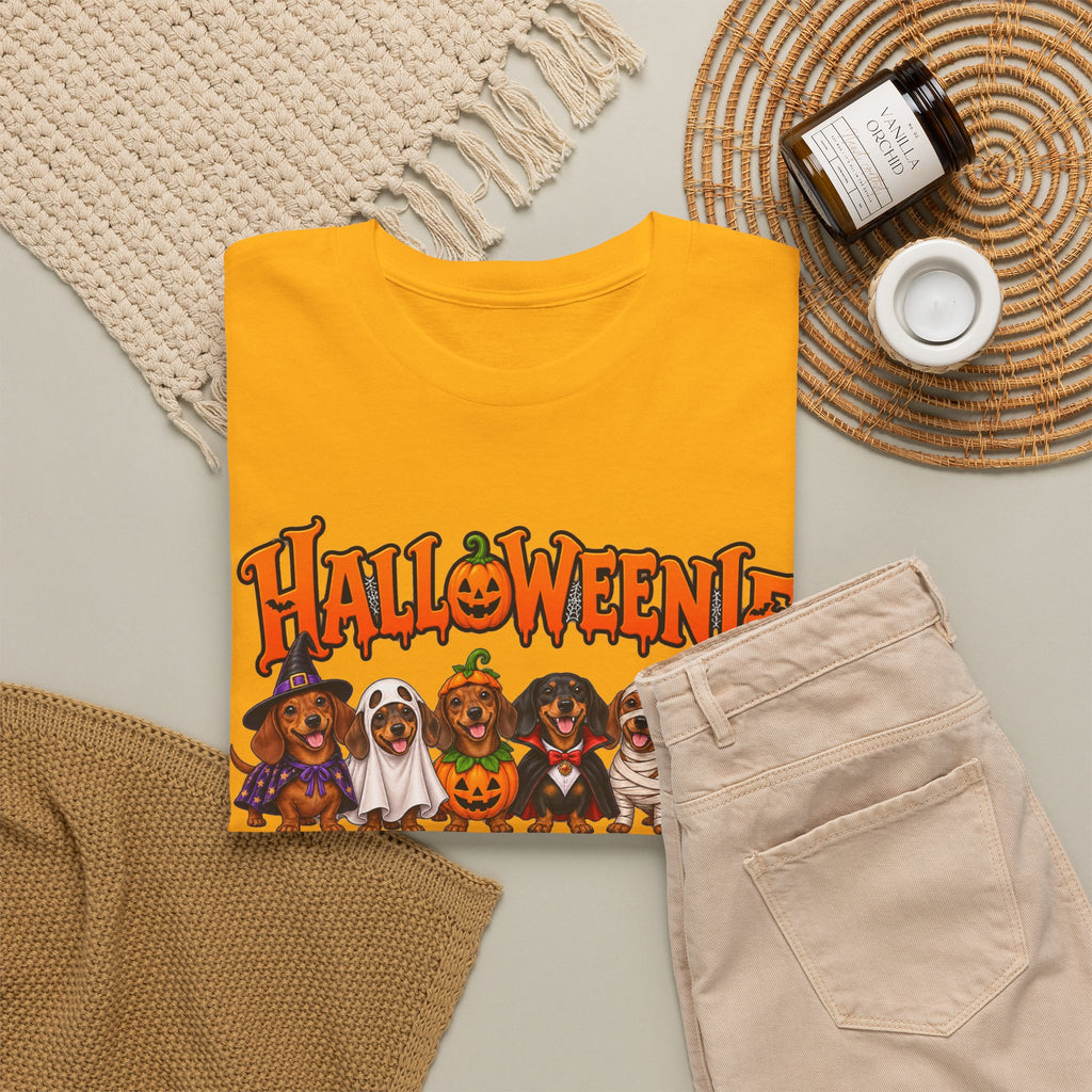 Halloweenie Dachshund T-Shirt | Halloween Dog Graphic