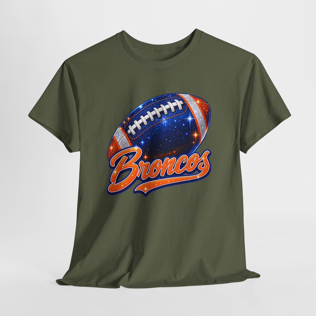 Broncos Football T-Shirt — Galaxy Football Graphic Tee