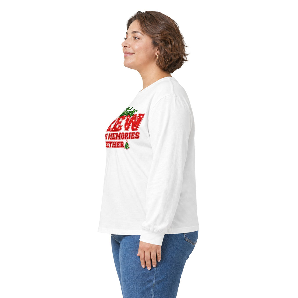 Christmas Crew Making Memories Together Long Sleeve Tee