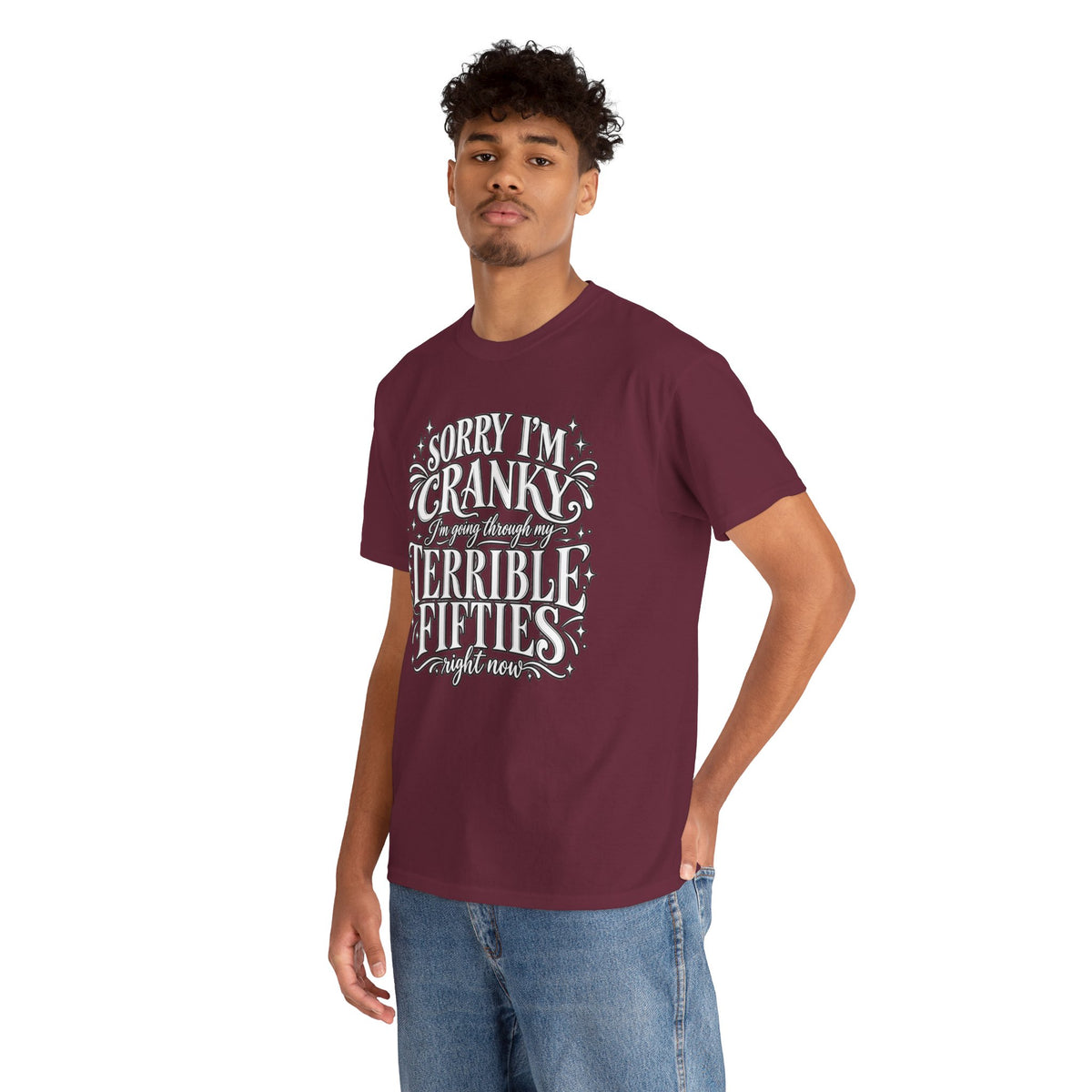 Sorry I'm Cranky—Terrible Fifties Funny Graphic Tee
