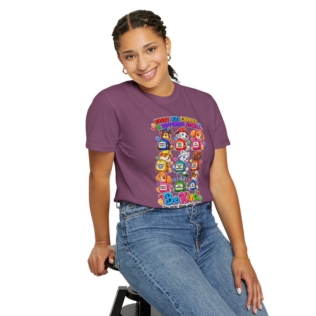 Be Kind Every Kid Carries Inspirational T-Shirt