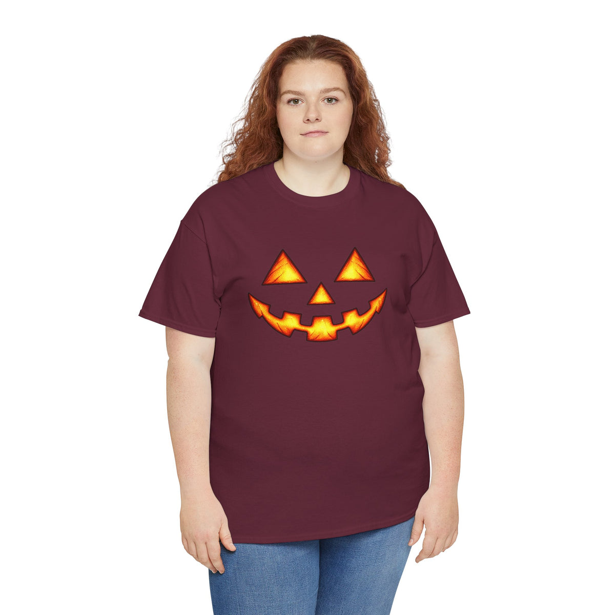 Halloween Jack-O'-Lantern Happy T-Shirt