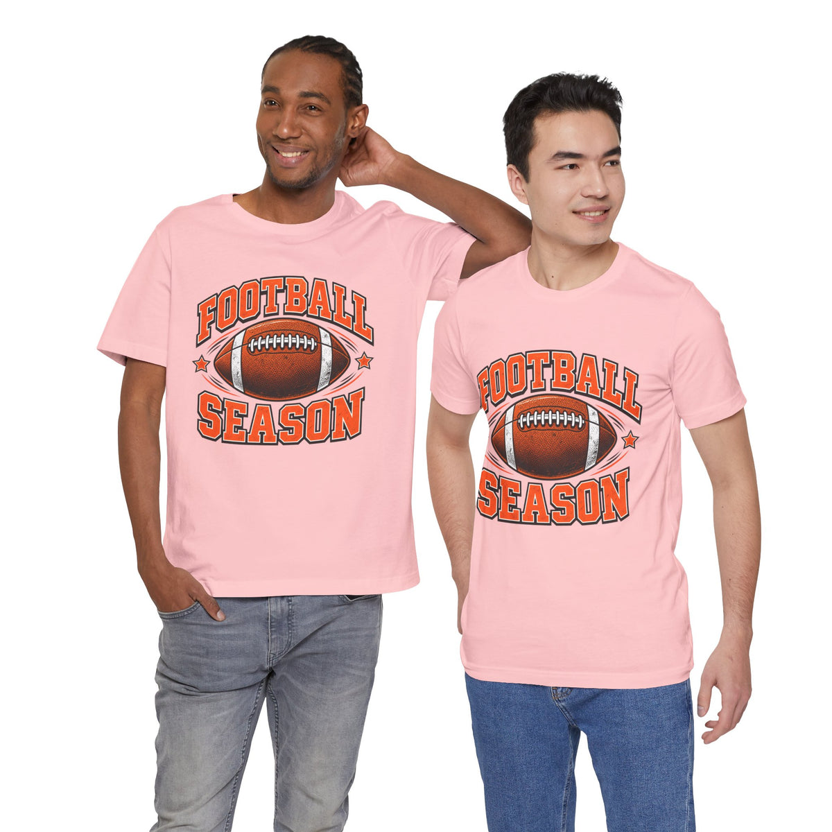 Football Season Tee – Vintage Football Graphic Shirt