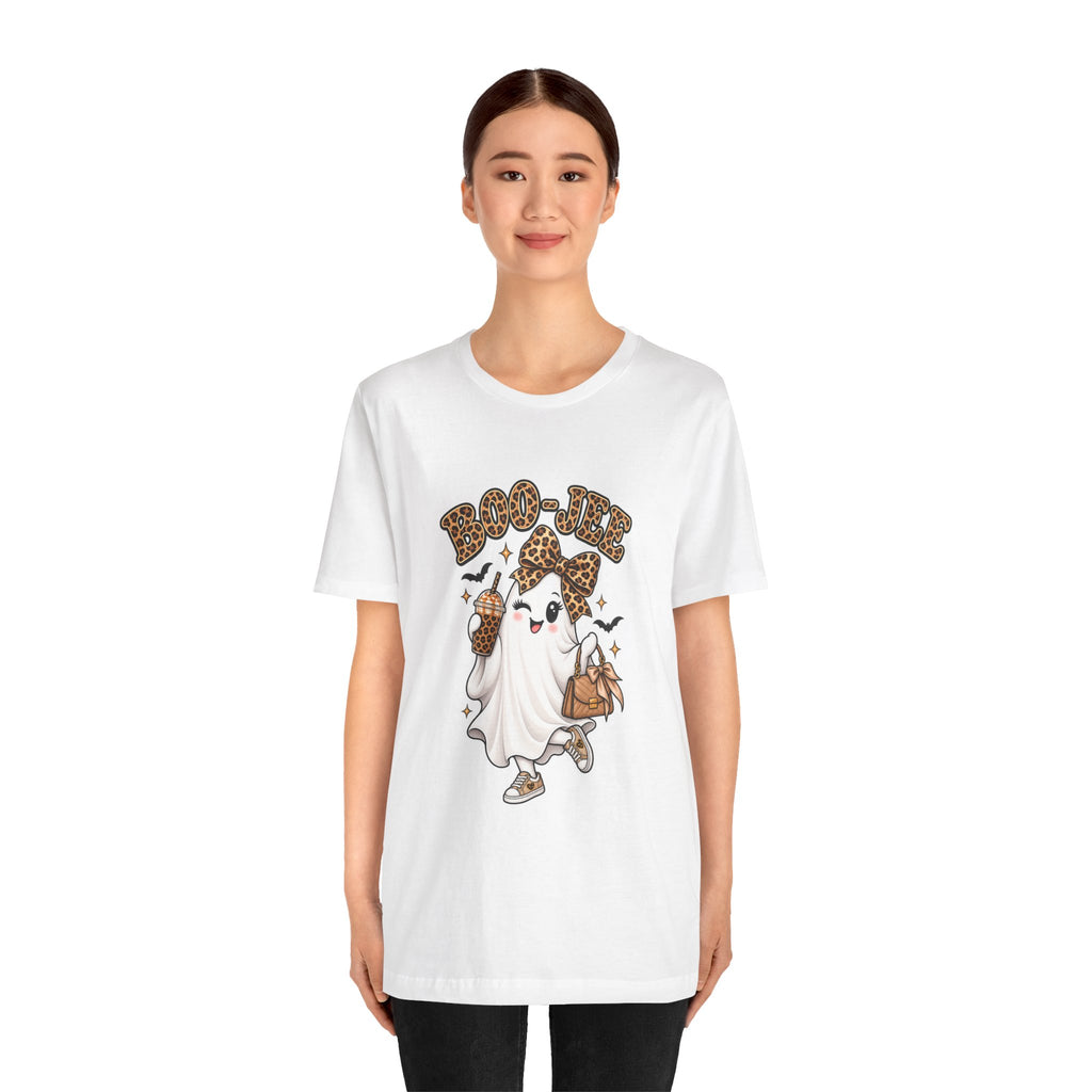 Boo-Jee Leopard Ghost Tee