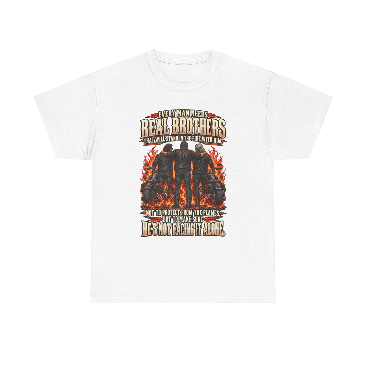 Real Brothers Graphic T-Shirt – Brotherhood and Strength